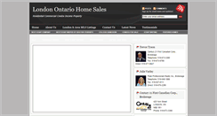 Desktop Screenshot of londonhomesales.ca